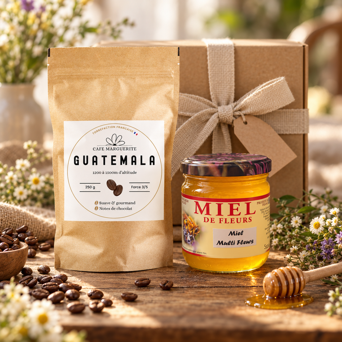 Coffret Café & Miel — le duo gourmand à composer